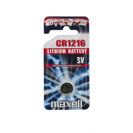 Gombelem 3V -lithium- CR1216 1PK