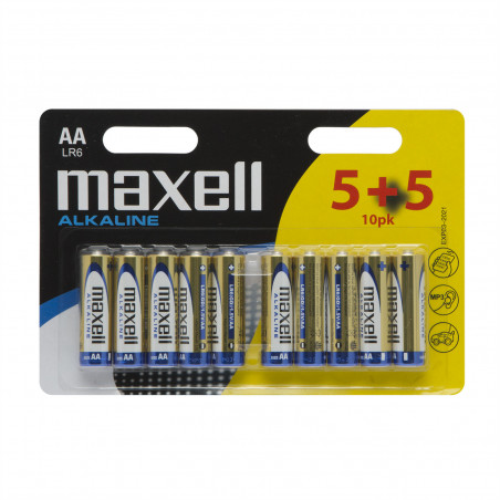 Maxell AA 1.5V LR6- elem 5+5db/bliszter