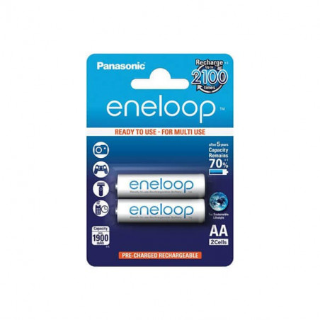 Akkumlátor Panasonic AA 1900mAH 2db BK-3MCCE/2 Sanyo