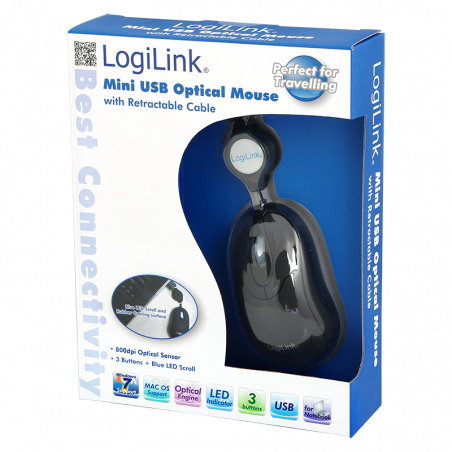 Logilink Mini-USB ID0016 Egér