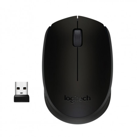 Logitech M171 fekete Egér